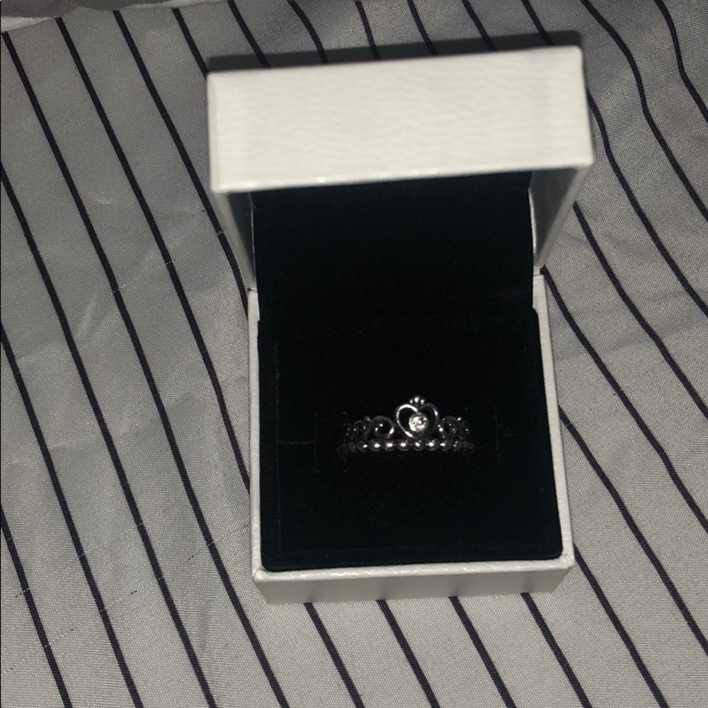 Princess Tiara Crown Ring